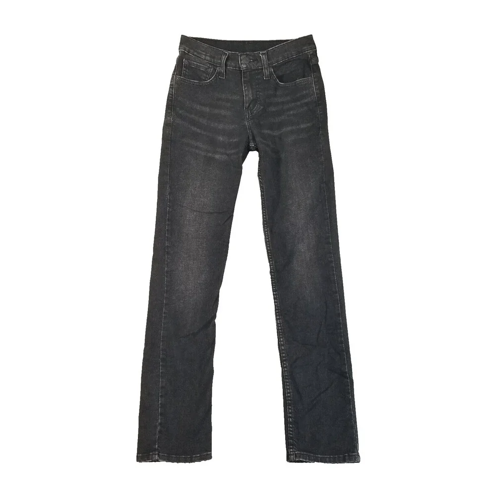 Levi's 511 jeans men's 28x32 skinny straight black stretch denim pants